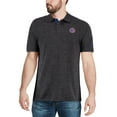 thumbnail image 3 of Men's Colosseum Heathered Black Boise State Broncos Down Swing Polo, 3 of 4