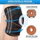 thumbnail image 2 of 2024 Knee Brace Open-patella Gel Knee Brace With Adjustable And Breathable Side Stabilizers, 2 of 5