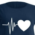 thumbnail image 5 of ClodeEU Fashion Women Casual O- Neck Love Print Plus Size Pocket Dress Navy 6(M), 5 of 5