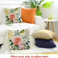 thumbnail image 4 of Creowell Throw Pillow Cover Flowers Home Decor Sofa Couch Linen 20x20in, 4 of 5