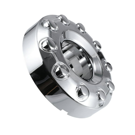 Front Chrome Wheel Center Tyre Hub Caps Cover for Ford F450 F550 Super Duty 2005?2017 Silver Tone
