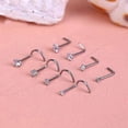 thumbnail image 3 of LLC 12pcs 20g Nose Studs Nose Rings, 3 of 3