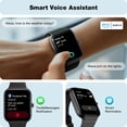 thumbnail image 4 of Reloj inteligente Fitpolo con pantalla táctil Bluetooth Alexa IP68 de 1,8 pulgadas, 4 of 8