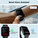 thumbnail image 4 of Reloj inteligente Fitpolo con pantalla táctil Bluetooth Alexa IP68 de 1,8 pulgadas, 4 of 8