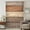Brown, variant on Farmhouse Beige Brown Sheer Curtains 54 Inches Long for Bedroom, Vintage Wooden Striped Light Filtering Privacy Drapes, Breathable Semi Sheer Window Treatment for Bathroom Dining Room Kitchen