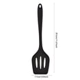 thumbnail image 3 of EDFBUYKRS Silicone Kitchen Utensils High Heat Non Stick Flexible Large Black Silicone Spatula For Non Stick Heat Cookware, 3 of 4