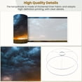 thumbnail image 4 of Lampshades 2 Pack Large strike dusk Tornado Alley 13"x13"x10" Light Shade for Table Lamps Floor Lamp Shades Lampshade Replacement Easy Assembly, 4 of 8