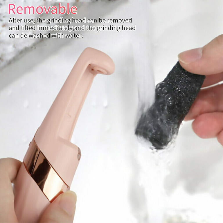1pc Rechargeable Electric Foot Callus Remover Tool With Vacuum