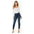 thumbnail image 2 of Sofia Jeans Women's Rosa Curvy High Rise Destructed Hem Skinny Jeans, 2 of 6
