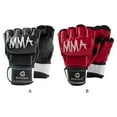 thumbnail image 4 of Guardurnaity Guantes de entrenamiento de boxeo de PU ergonómicos para un rendimiento óptimo guantes de boxeo de medio dedo ajustables guantes y mitones Adolescente -4oz Rojo, 4 of 6