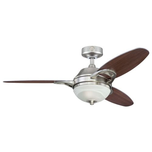 Westinghouse 7877500 46 Brushed Nickel 3 Blade Indoor Ceiling Fan Blade Indoor Ceiling Fan