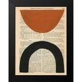 thumbnail image 2 of Stramel, Renee W. 15x18 Black Modern Framed Museum Art Print Titled - Modern Prose I, 2 of 5