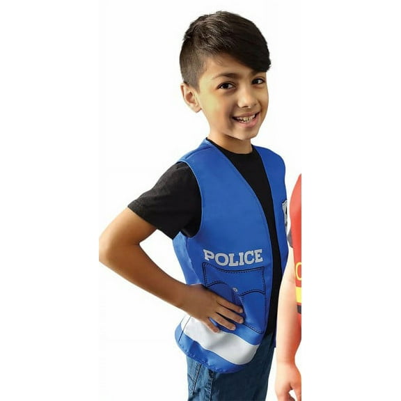 Rescue Vehicles 'First Responders' Police Officer Fabric Vest (1pc)