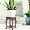 thumbnail image 6 of Office Display Pedestal Balcony Flower Planter Stand Coffee, 6 of 6