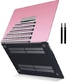 thumbnail image 3 of Hard Shell Case Compatible MacBook Air 13.6 Inch m2( Touch Bar, 2022.0) Cable Tie Model A2681, Type C Pink series 0324, 3 of 5