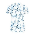 thumbnail image 5 of Patlollav Pntutb Womens Short Sleeve Tops,Ladies Print Loose Top/Shirt, 5 of 6
