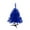 Blue, variant on LanSuare 30cm Mini Christmas Trees - Miniature Artificial Small Desktop Xmas Tree with Plastic Stand for Party Supply Home Office Decor