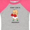 thumbnail image 4 of Inktastic Nicu Fight Like a Preemie Baby Boxer Boys or Girls Baby Bodysuit, 4 of 5
