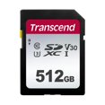 thumbnail image 1 of Tarjeta de memoria SDXC Transcend 512GB UHS-I U3 V30 para cámaras, 1 of 6