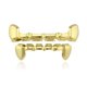 thumbnail image 2 of Hot selling hip-hop trend Hippop18K hip-hop flat teeth hollow canine teeth braces fashion, 2 of 3
