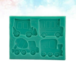 4 x 9 Silicone Trucks Candy Mold by STIR
