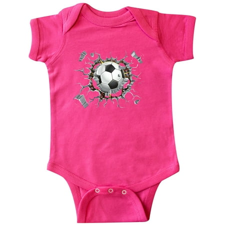 

Inktastic Soccer Breakthrough Gift Baby Boy or Baby Girl Bodysuit