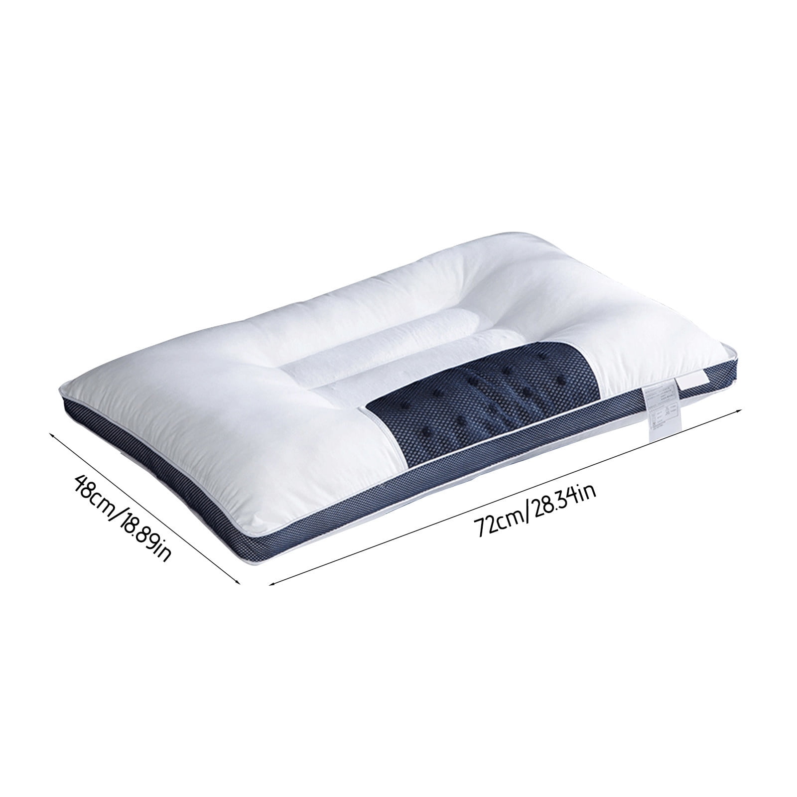 PRETXORVE Throw Pillow Neck Pillow Memory Foam Relief Bed Pillow for Sleeping Cervical for and Shoulder Ide Back Stomach Sleeper