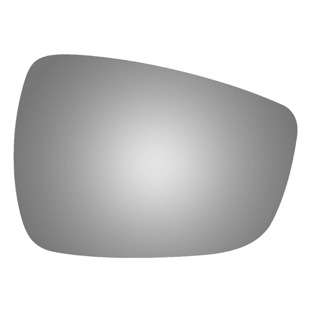 Convex Passenger Side replacement Mirror Glass for 1417 Hyundai