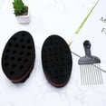 thumbnail image 3 of RAGUPEL Curly Hair Brush,Sponge Hair Brush for Afro Curls & Dreadlocks,Scalp Massager for Hair Growth,Black, 3 of 7
