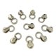 thumbnail image 2 of 20 Juegos De Remaches De Metal Stud Con , Cabeza forma forma forma Button Studs Screw Para Bolsas De Bricolaje, Cinturones, Pulseras de material cuero, Z Gloria Tornillo de remache de remache, 2 of 9