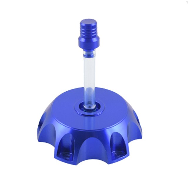 Accesorios de modificación de motocicletas todoterreno, tamaño gaosai, tanque de combustible de plástico, tapa de tanque de combustible de aluminio, tapa de tanque de aceite, tapa de ventilación