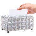 thumbnail image 4 of Tissue Dispenser, Electroplating Process Facial Tissue Holder  For Living Room, 4 of 8