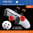 thumbnail image 4 of 2 Pcs Grips de Pouce Performance Couverture de Joystick Antidérapante Contrôleur de Joystick Performance Grips de Pouce pour PS4 pour PS5 Accessoires Rouge, 4 of 6