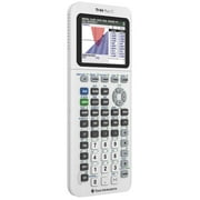 آلة حاسبة الرسوم البيانية Texas Instruments TI-84 Plus CE ، أبيض