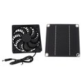 thumbnail image 4 of Kit de ventilador de panel solar de silicio monocristalino de 5 W y 5 V Kit de ventilador de extracción de panel solar fotovoltaico, 4 of 10