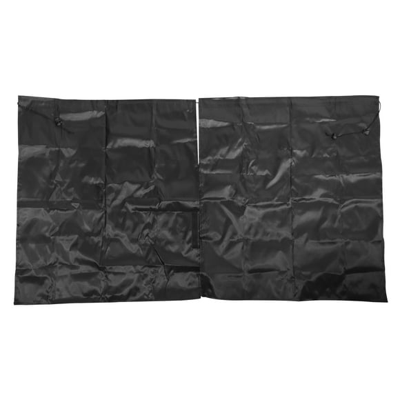 Unique Bargains Black Car Window Shades for Side Windows Automotive Rear Window Shade Keep Privacy 80x70cm