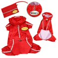 thumbnail image 1 of Klippo Pet KJK058MZ Raincoat Bodysuit With Reflective Stripes & Matching Pouch - Medium, 1 of 1