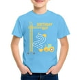 thumbnail image 3 of Kiijoy Little Boys Birthday T-Shirt Short Sleeve Excavator Graphic T Shirt Summer Casual Tshirt, 3 of 3