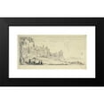 thumbnail image 2 of Aglaüs Bouvenne 14x9 Black Modern Framed Museum Art Print Titled - Bonhomme Convent (1862), 2 of 5