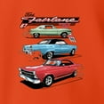 thumbnail image 3 of Wild Bobby Ford Fairlane GT 427 Red Blue Green Classic Vintage Car Lover Men Tee, 3 of 5