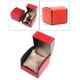 thumbnail image 4 of Caja de reloj negra Salvador Organizador Joyero Cuero Rojo, 4 of 9