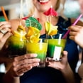 thumbnail image 4 of 1000Pcs 10.3 Inch Disposable Plastic Straws Assorted Bright Colors, 4 of 5