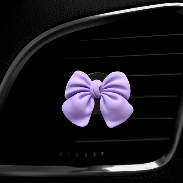 Difusor de aromaterapia para coche - Accesorio para mini ventilación floral con aspas giratorias, aroma duradero, instalación sencilla para decoración interior