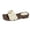 Beige, variant on Women's Polka Dot Block Heel Slides, Slip-on Square Toe Wooden Sole Low Heel Slippers, Daily Travel Casual Dress Sandals Beige