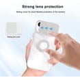thumbnail image 5 of Compatible with Samsung A73 5G Case Clear Anti-Scratch Samsung Galaxy A73 5G Cases with Ring Shockproof Phone Case with Lens Cover (White), 5 of 7