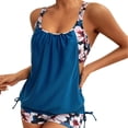thumbnail image 4 of VerPetridure Tankini Bathing Suits for Women High Waisted Two Piece Swimsuits Tummy Control Swimwear Loose Swim Suit with Boyshorts, 4 of 8