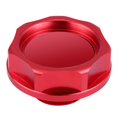 thumbnail image 1 of Aluminium Alloy Oil Filler Cover Engine Fuel Tank Cap For Car (red), 1 of 5