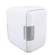thumbnail image 2 of Mini refrigerador portátil para automóvil - 4 litros, ABS duradero, partición desmontable, blanco, 2 of 10