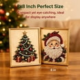 thumbnail image 4 of DIY Christmas Pearl Diamond Painting Art Kit with Frame, Home Wall Decor Art Craft Adults, Pearl Diamond Art Craft Kit, Christmas Diamond Painting Kit, Relaxing & Beginner-Friendly, 4 of 7