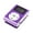 Purple, variant on Clip-on MP3 Player Metal Shell Sports Music Player Portable Audio Player LCD Screen Support Memory Card Music Playback Compact Design for Exercise Running Outdoor Activities